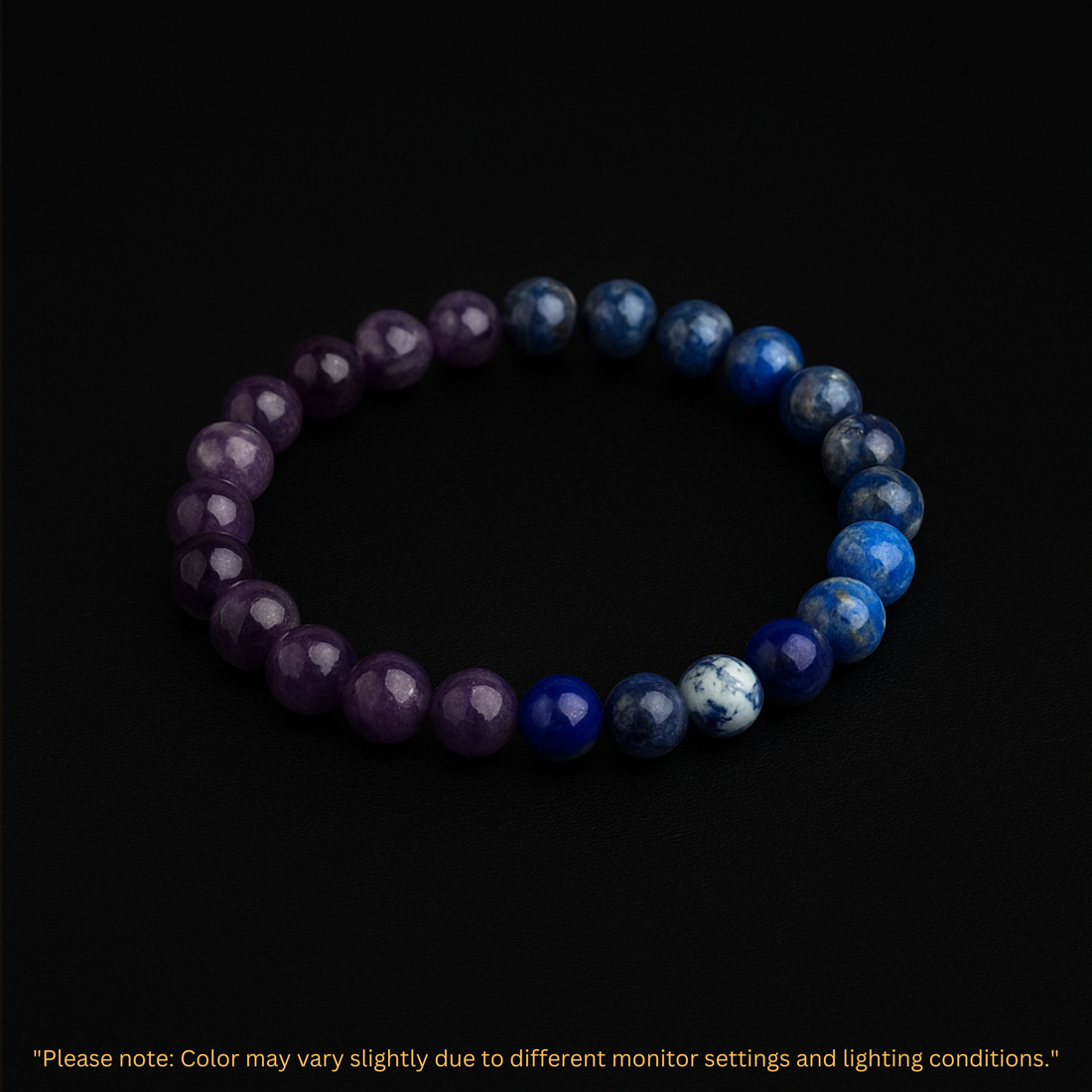 Intuition & Clarity Bracelet – Amethyst & Sodalite - Astro Roohi